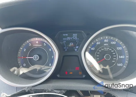 2012 Hyundai Elantra Limited (Ulsan Plant) from USA, damaged, VIN KMHDH4AE0CU341581